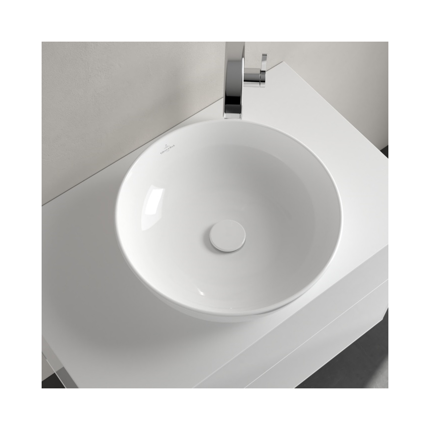Villeroy & Boch 417943R1 - Lavabo para encimera ARTIS Ø 43 cm cerámica/blanco