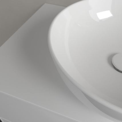 Villeroy & Boch 417943R1 - Lavabo para encimera ARTIS Ø 43 cm cerámica/blanco