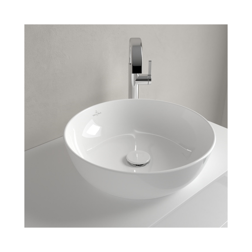 Villeroy & Boch 417943R1 - Lavabo para encimera ARTIS Ø 43 cm cerámica/blanco
