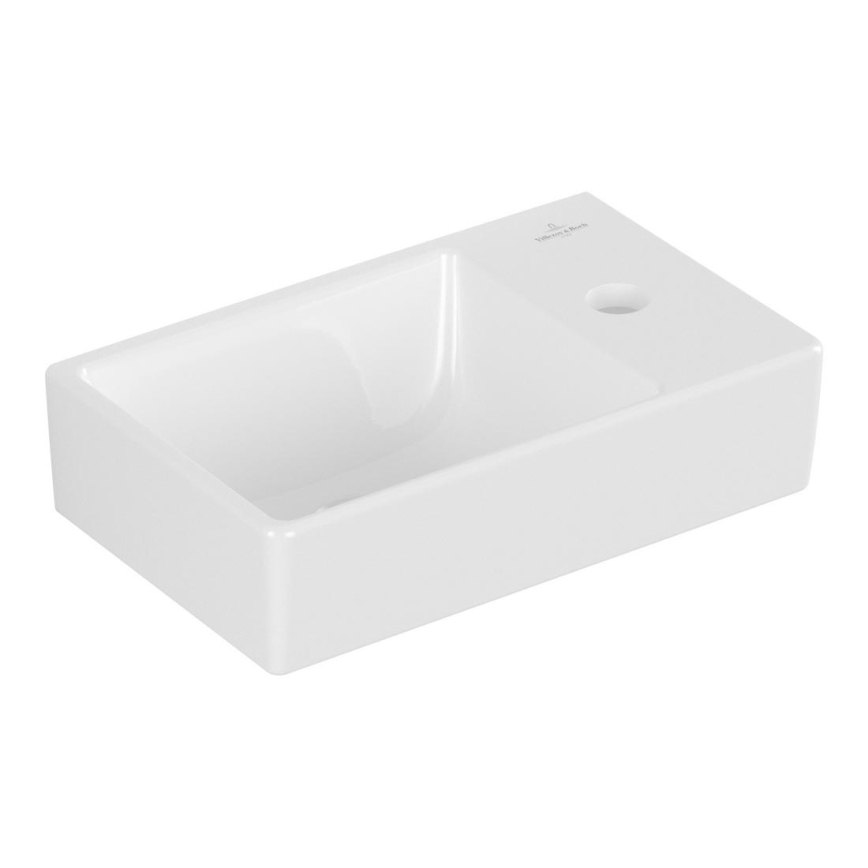 Villeroy & Boch 43003L01 - Lavabo suspendido AVENTO 36x22 cm cerámica/blanco
