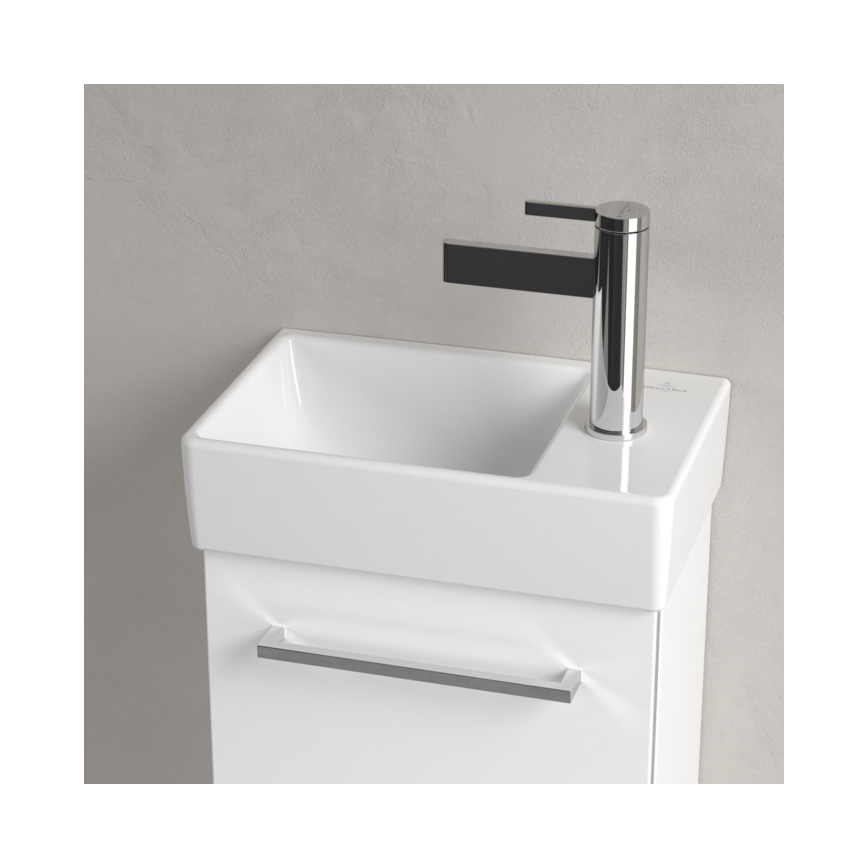 Villeroy & Boch 43003L01 - Lavabo suspendido AVENTO 36x22 cm cerámica/blanco