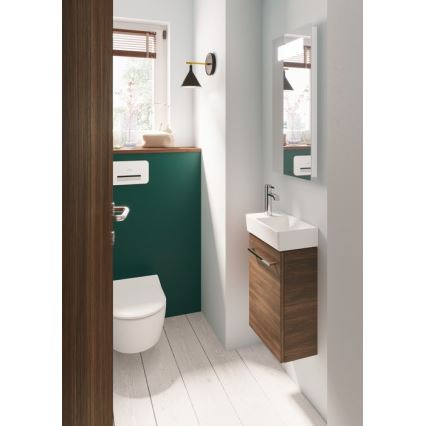 Villeroy & Boch 43003R01 - Lavabo suspendido AVENTO 36x22 cm cerámica/blanco