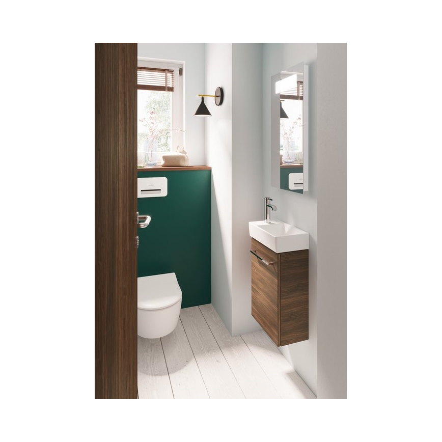 Villeroy & Boch 43003R01 - Lavabo suspendido AVENTO 36x22 cm cerámica/blanco