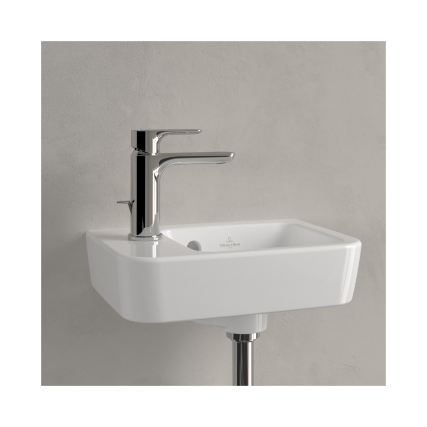 Villeroy & Boch 43423601 - Lavabo suspendido O.NOVO 36x25 cm cerámica/blanco