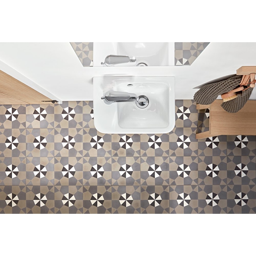 Villeroy & Boch 43423601 - Lavabo suspendido O.NOVO 36x25 cm cerámica/blanco