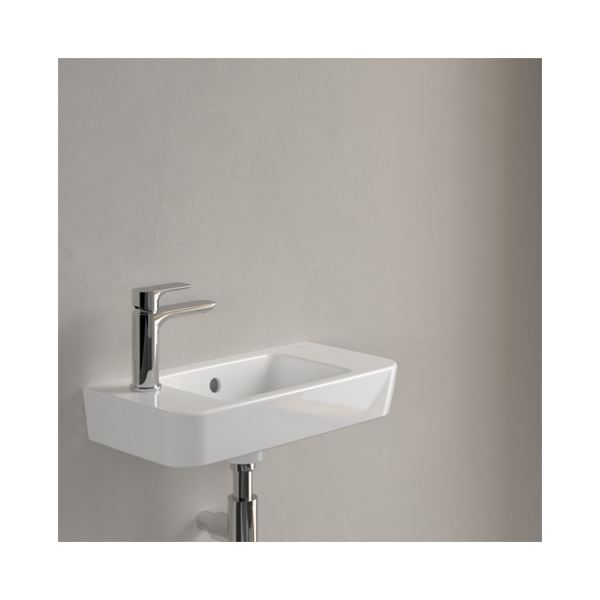 Villeroy & Boch 4342L501 - Lavabo suspendido O.NOVO 50x25 cm cerámica/blanco