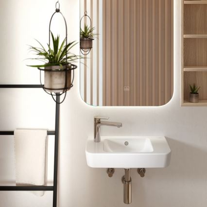 Villeroy & Boch 4342R501 - Lavabo suspendido O.NOVO 50x25 cm cerámica/blanco