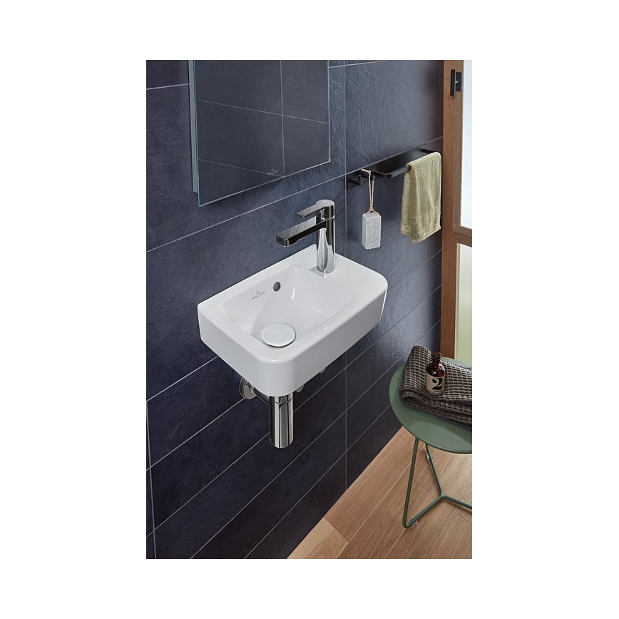 Villeroy & Boch 43433601 - Lavabo suspendido O.NOVO 36x25 cm cerámica/blanco