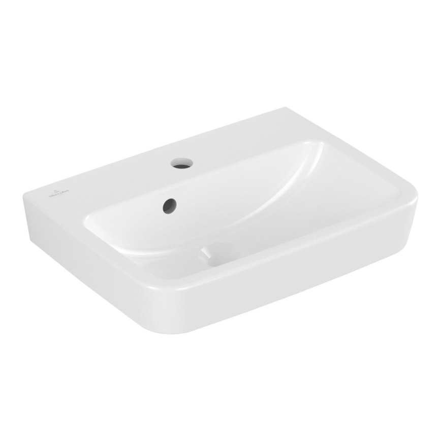 Villeroy & Boch 43445001 - Lavabo suspendido O.NOVO 50 x 37 cm cerámica/blanco
