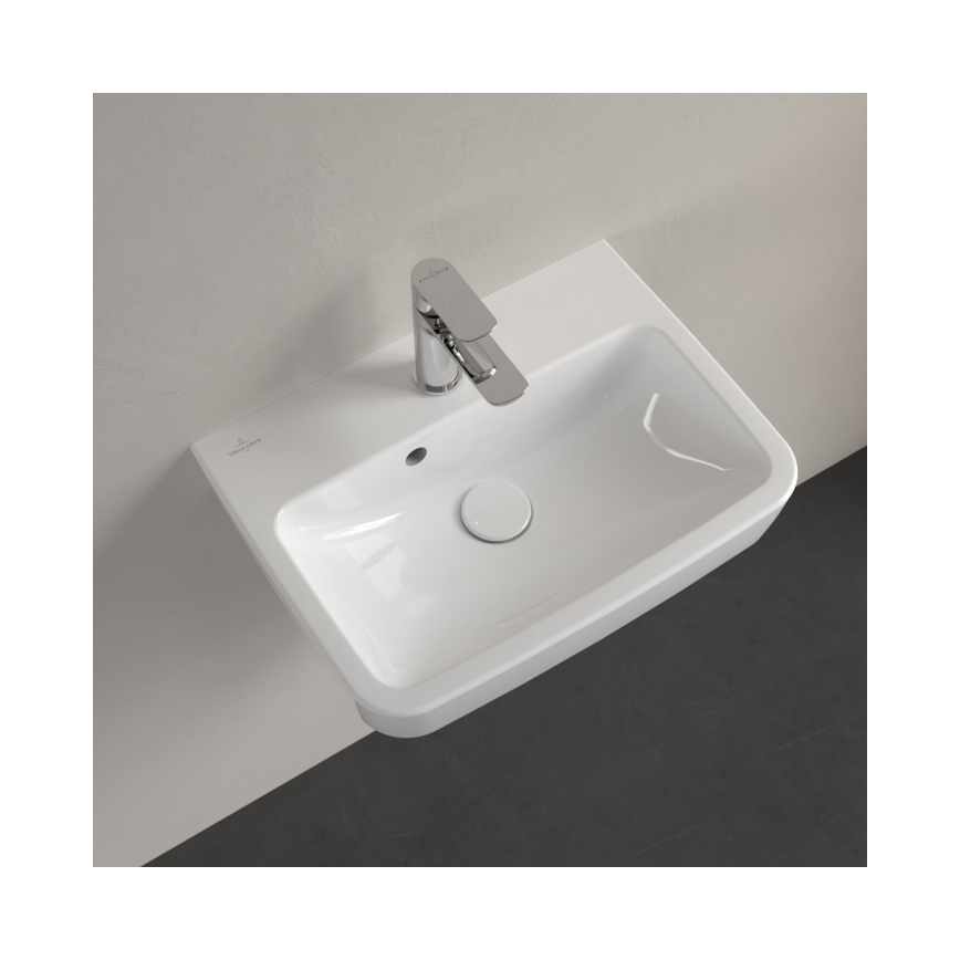 Villeroy & Boch 43445001 - Lavabo suspendido O.NOVO 50 x 37 cm cerámica/blanco