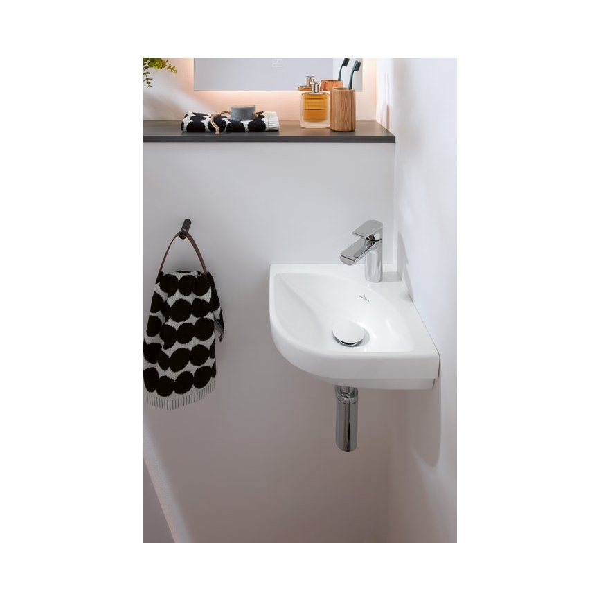 Villeroy & Boch 43714601 - Lavabo mural de esquina SUBWAY 3.0 32x32 cm cerámica/blanco