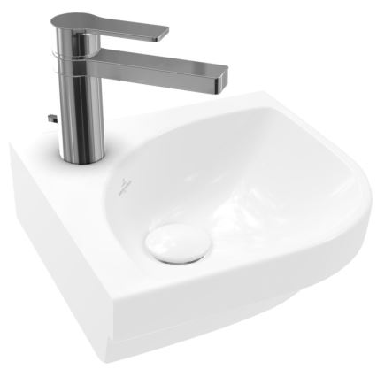 Villeroy & Boch 43714601 - Lavabo mural de esquina SUBWAY 3.0 32x32 cm cerámica/blanco