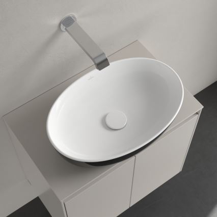 Villeroy & Boch 438848BCT8 - Lavabo empotrado ARTIS 48x32,5 cm cerámica/negro
