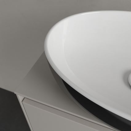 Villeroy & Boch 438848BCT8 - Lavabo empotrado ARTIS 48x32,5 cm cerámica/negro