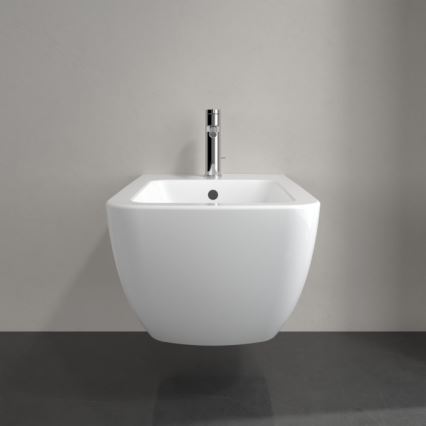 Villeroy & Boch 441100R1 - Bidé mural VENTICELLO cerámica/blanco