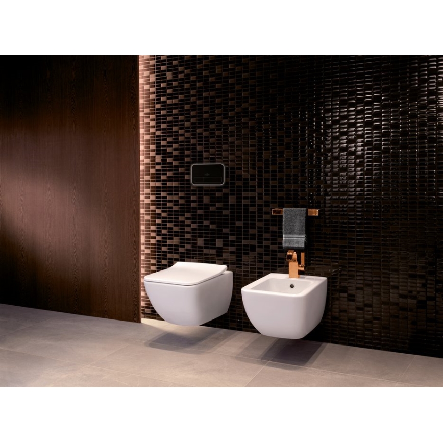Villeroy & Boch 441100R1 - Bidé mural VENTICELLO cerámica/blanco