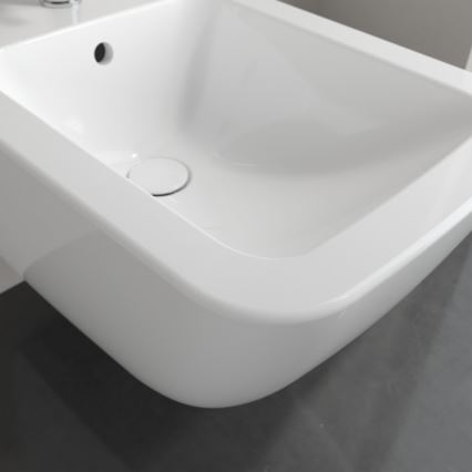 Villeroy & Boch 441100R1 - Bidé mural VENTICELLO cerámica/blanco