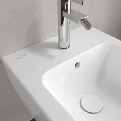 Villeroy & Boch 441100R1 - Bidé mural VENTICELLO cerámica/blanco