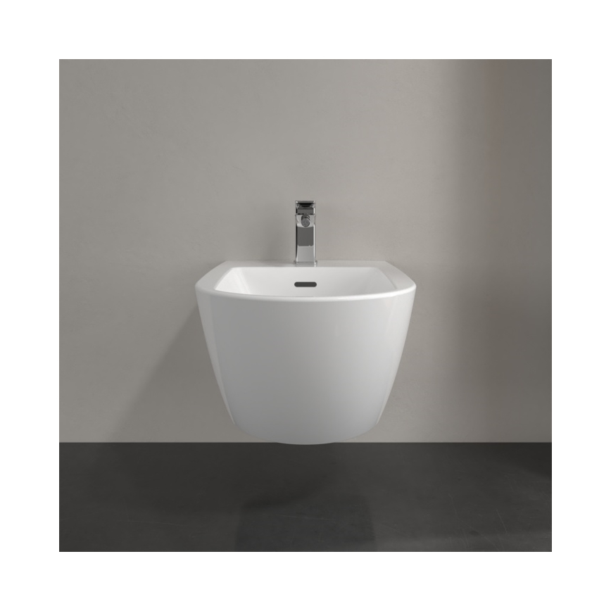 Villeroy & Boch 44700001 - Bidé mural SUBWAY 3.0 cerámica/blanco