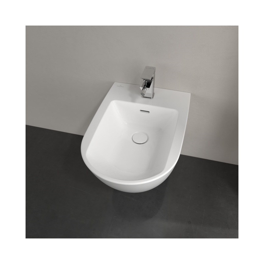 Villeroy & Boch 44700001 - Bidé mural SUBWAY 3.0 cerámica/blanco