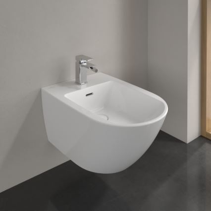 Villeroy & Boch 447000R1 - Bidé suspendido SUBWAY 3.0 cerámica/blanco