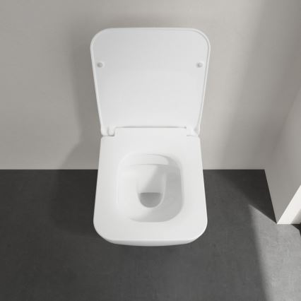 Villeroy & Boch 4611RL01 - Inodoro suspendido con asiento SoftClose VENTICELLO, cerámica/blanco