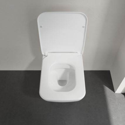 Villeroy & Boch 4611RS01 - Inodoro suspendido con asiento SoftClose VENTICELLO cerámica/blanco
