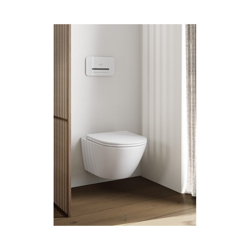 Villeroy & Boch 4670T001 - Inodoro suspendido SUBWAY 3.0 cerámica/blanco