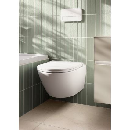 Villeroy & Boch 4670T001 - Inodoro suspendido SUBWAY 3.0 cerámica/blanco