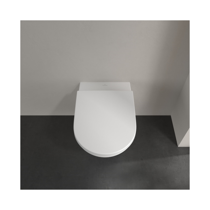 Villeroy & Boch 4670T0R1 - Inodoro suspendido SUBWAY 3.0 cerámica/blanco