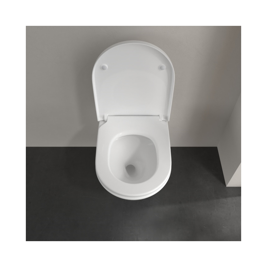 Villeroy & Boch 4670T0R1 - Inodoro suspendido SUBWAY 3.0 cerámica/blanco