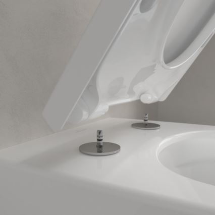 Villeroy & Boch 4670T0R1 - Inodoro suspendido SUBWAY 3.0 cerámica/blanco