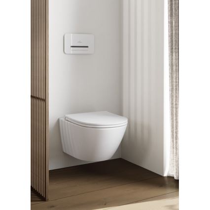 Villeroy & Boch 4670T0R1 - Inodoro suspendido SUBWAY 3.0 cerámica/blanco