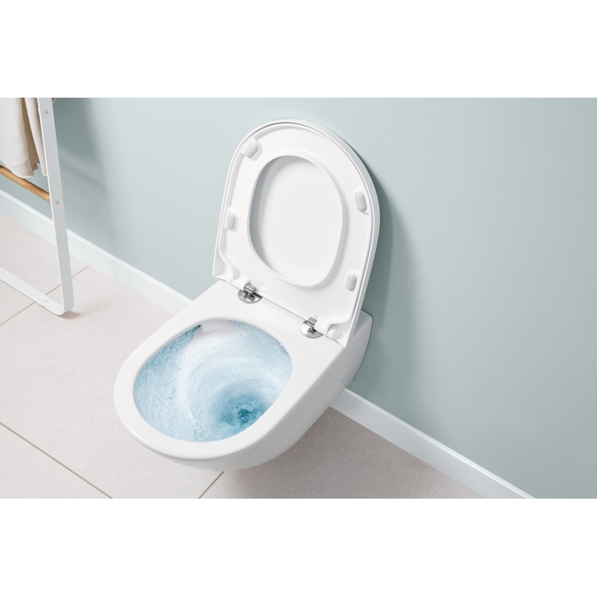 Villeroy & Boch 4670T0R1 - Inodoro suspendido SUBWAY 3.0 cerámica/blanco