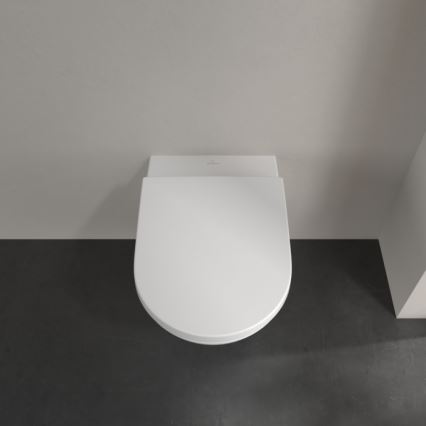 Villeroy & Boch 4670T0RW - Inodoro suspendido SUBWAY 3.0 cerámica/blanco