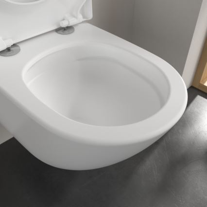 Villeroy & Boch 4670T0RW - Inodoro suspendido SUBWAY 3.0 cerámica/blanco