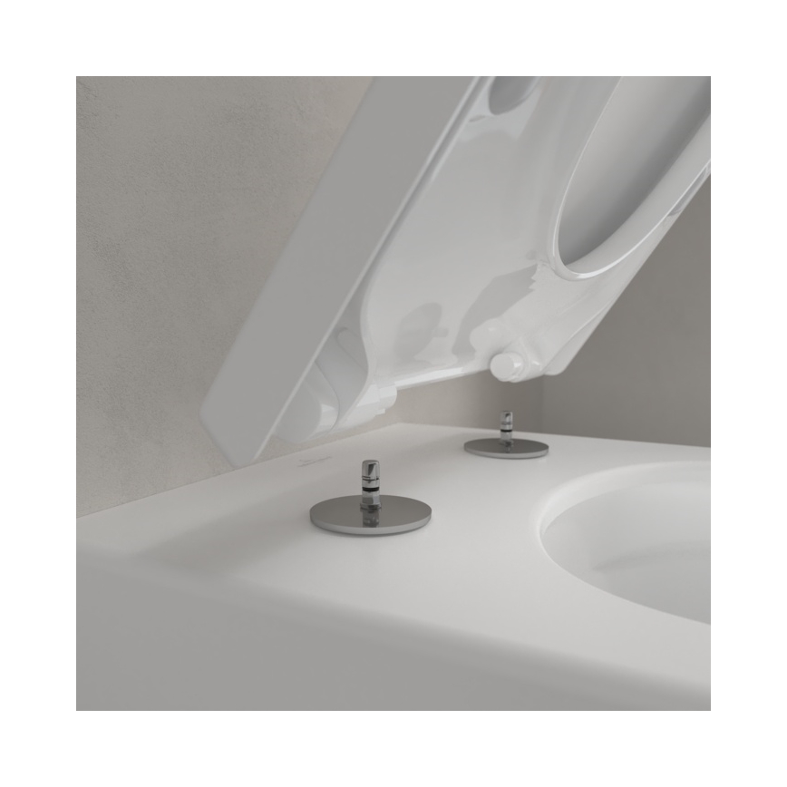 Villeroy & Boch 4670T0RW - Inodoro suspendido SUBWAY 3.0 cerámica/blanco