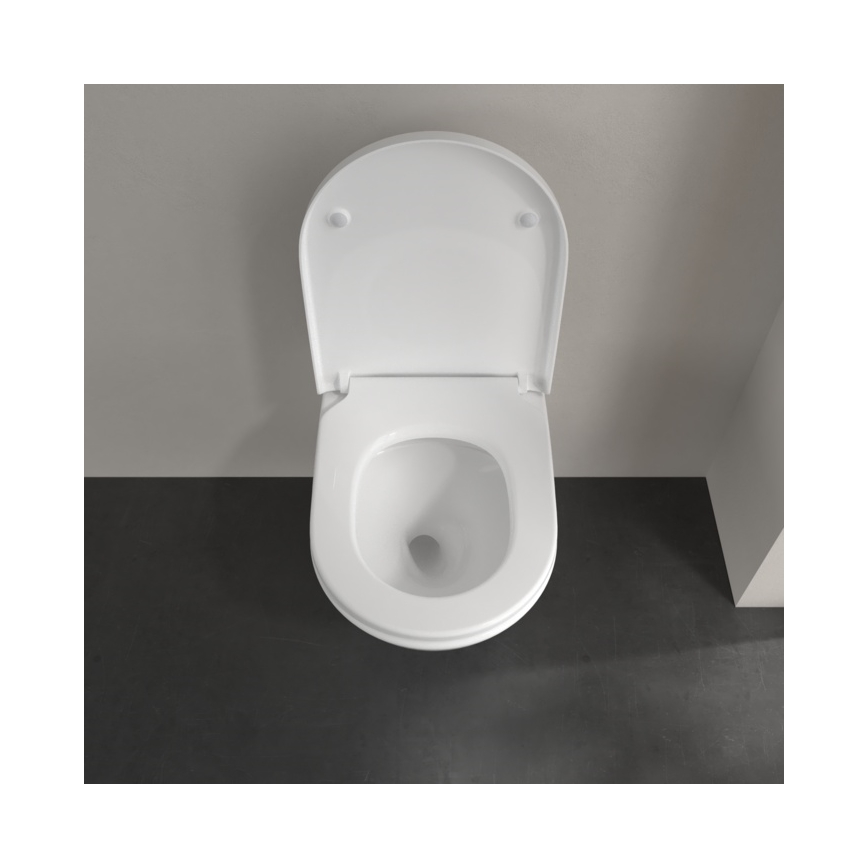 Villeroy & Boch 4670T0T2 - Inodoro suspendido SUBWAY 3.0 cerámica/blanco