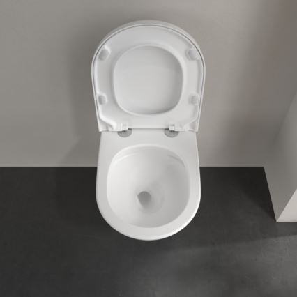Villeroy & Boch 4670T0T2 - Inodoro suspendido SUBWAY 3.0 cerámica/blanco