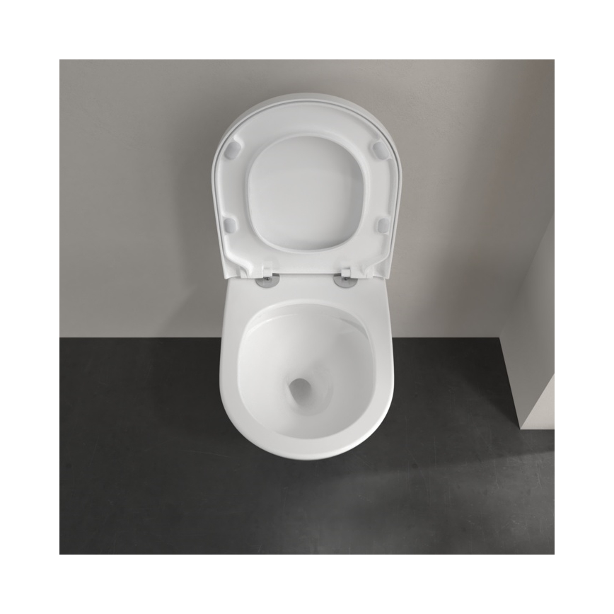 Villeroy & Boch 4670T0T2 - Inodoro suspendido SUBWAY 3.0 cerámica/blanco