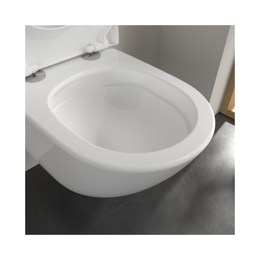 Villeroy & Boch 4670T0T2 - Inodoro suspendido SUBWAY 3.0 cerámica/blanco