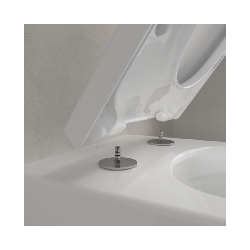 Villeroy & Boch 4670T0T2 - Inodoro suspendido SUBWAY 3.0 cerámica/blanco