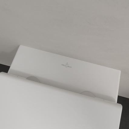 Villeroy & Boch 4670T901 - Inodoro suspendido SUBWAY 3.0 con asiento SoftClose, cerámica/blanco