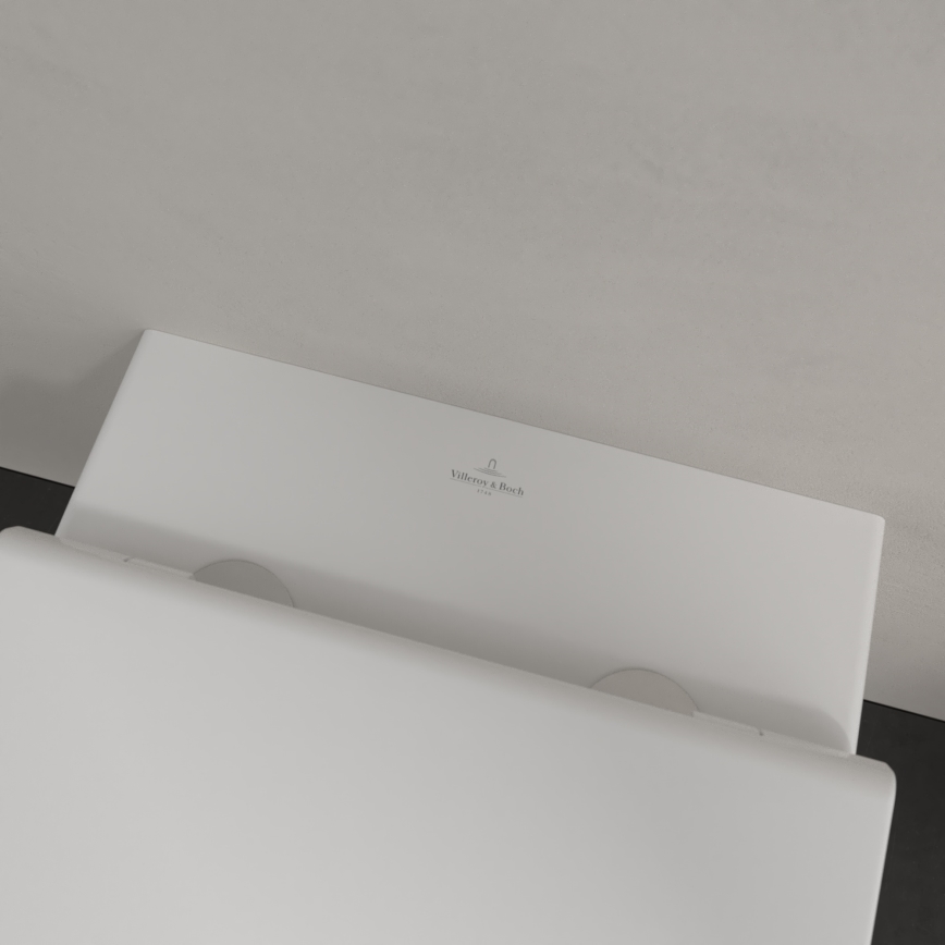 Villeroy & Boch 4670T901 - Inodoro suspendido SUBWAY 3.0 con asiento SoftClose, cerámica/blanco