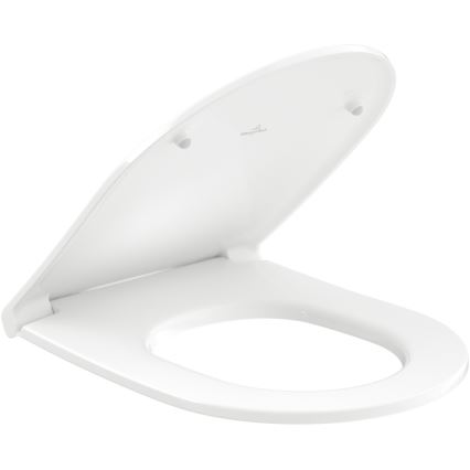 Villeroy & Boch 4670T9R1 - Inodoro suspendido con asiento SoftClose SUBWAY 3.0 cerámica/blanco
