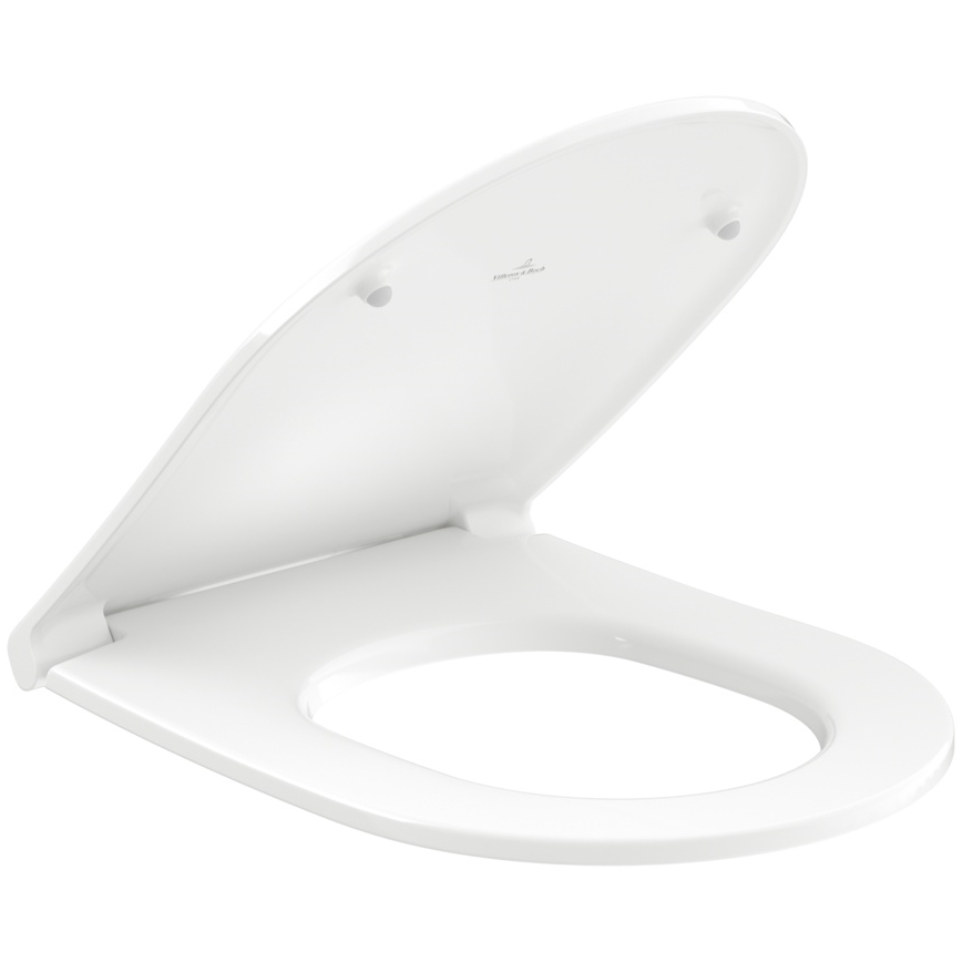 Villeroy & Boch 4670T9R1 - Inodoro suspendido con asiento SoftClose SUBWAY 3.0 cerámica/blanco