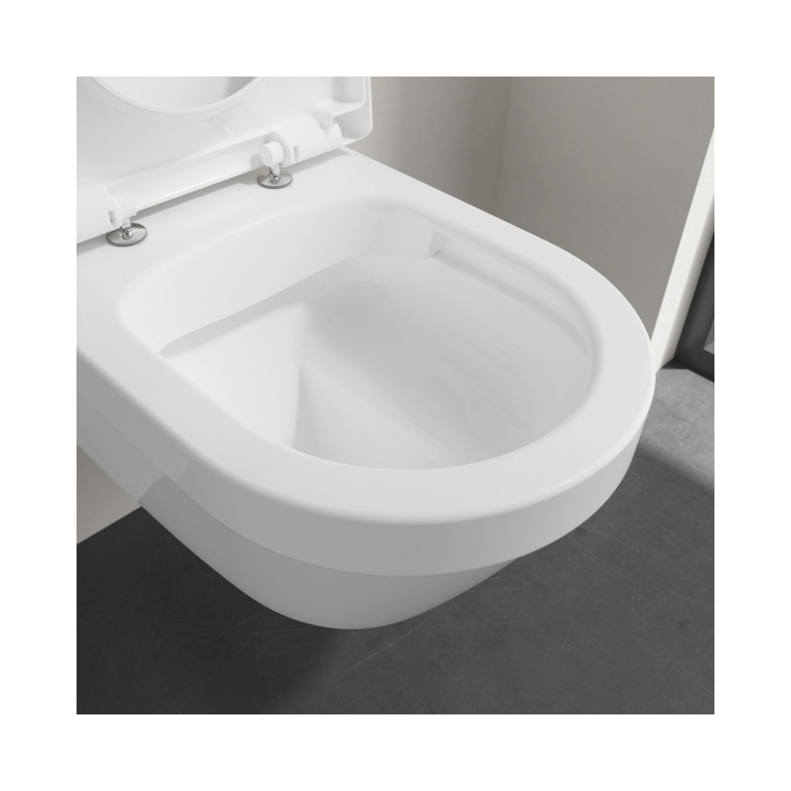 Villeroy & Boch 4694HR01 - Inodoro suspendido con asiento SoftClose ARCHITECTURA cerámica/blanco