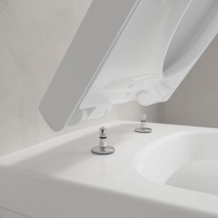 Villeroy & Boch 4694HR01 - Inodoro suspendido con asiento SoftClose ARCHITECTURA cerámica/blanco