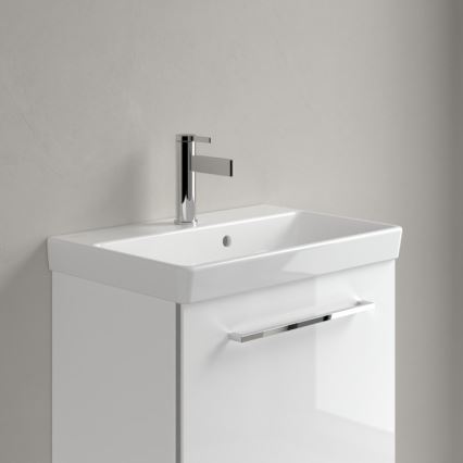 Villeroy & Boch 4A005501 - Lavabo suspendido AVENTO 55x37 cm cerámica/blanco