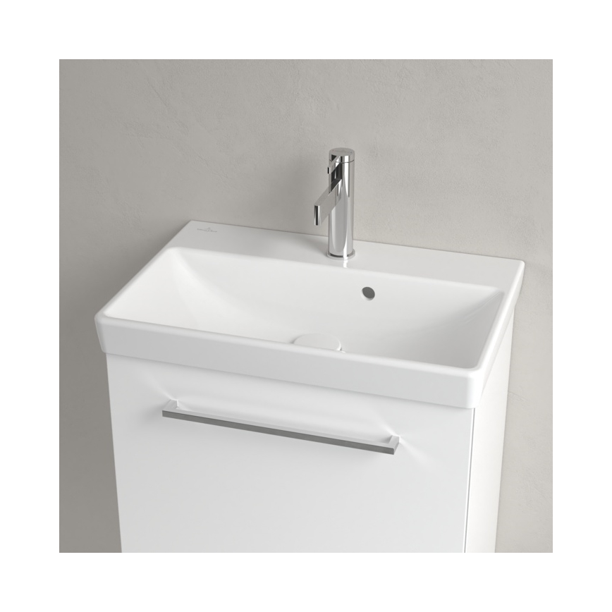 Villeroy & Boch 4A005501 - Lavabo suspendido AVENTO 55x37 cm cerámica/blanco